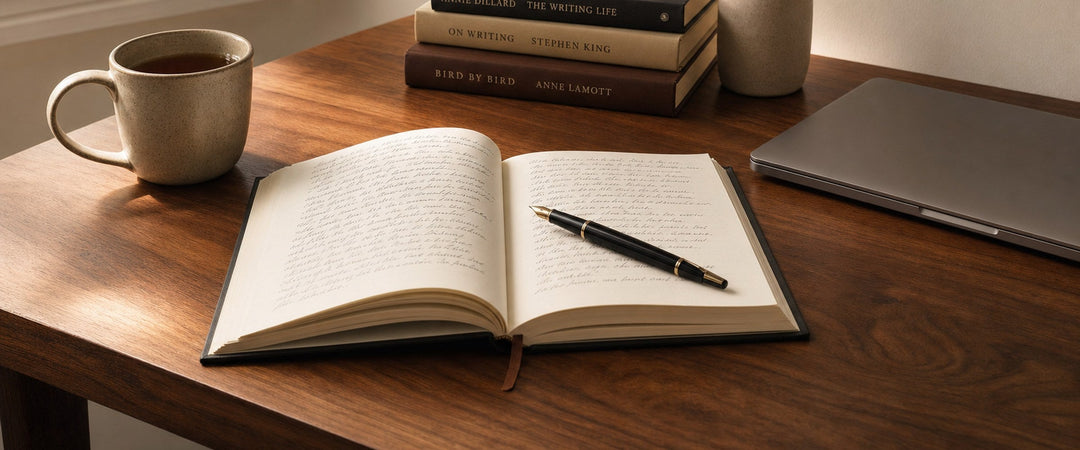 The Writer's Desk: A workspace tour