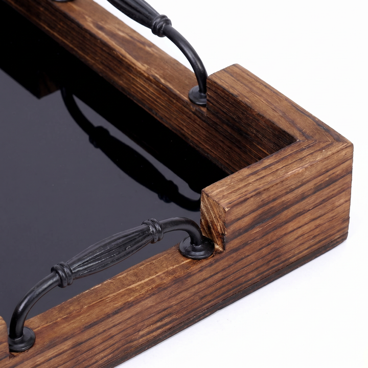 The Tray — Torched Wood Catch-All